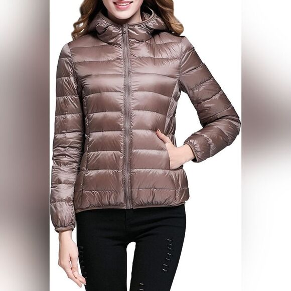 Brand New Locachy Women’s Lightweight Hoodie Down Jacket XL - Picture 1 of 6